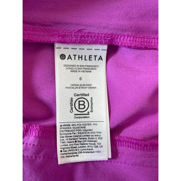 ATHLETA Brooklyn Heights Vienna Slim Pant in Jazzy Purple - Picture 14 of 15
